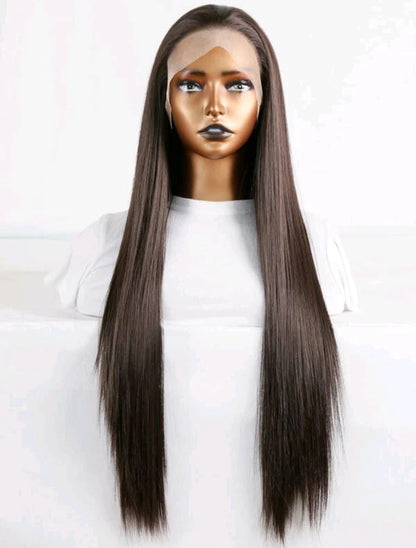 Lace Front Wig(human blend)